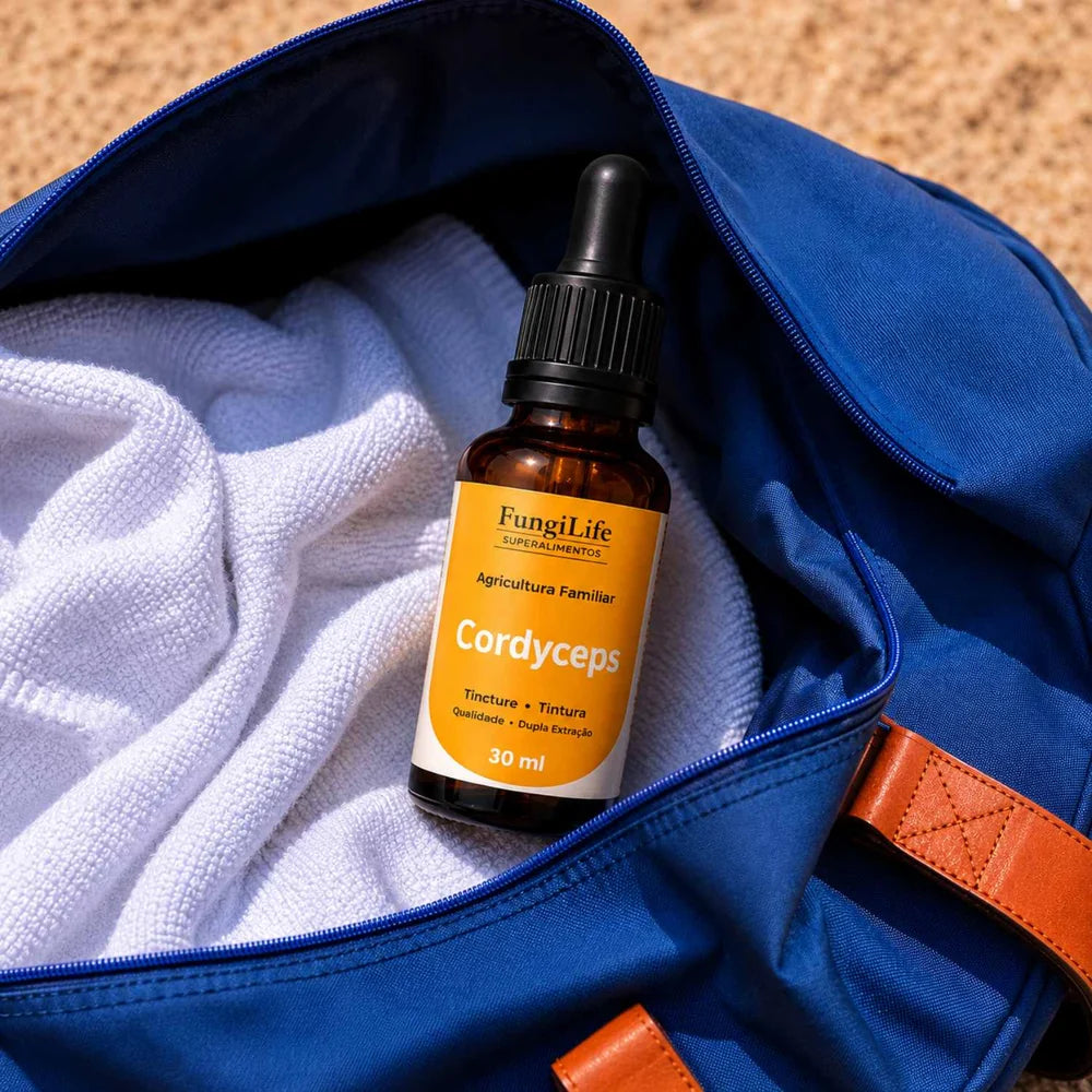 Kit Foco e Energia | Juba de Leão + Cordyceps | Extrato Líquido 30ml