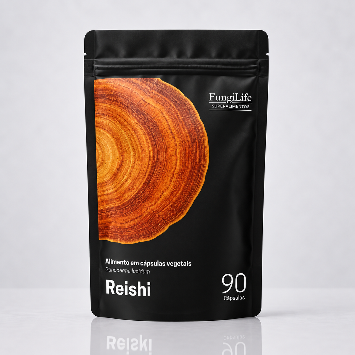 Cogumelo Reishi | Extrato Encapsulado 90 caps