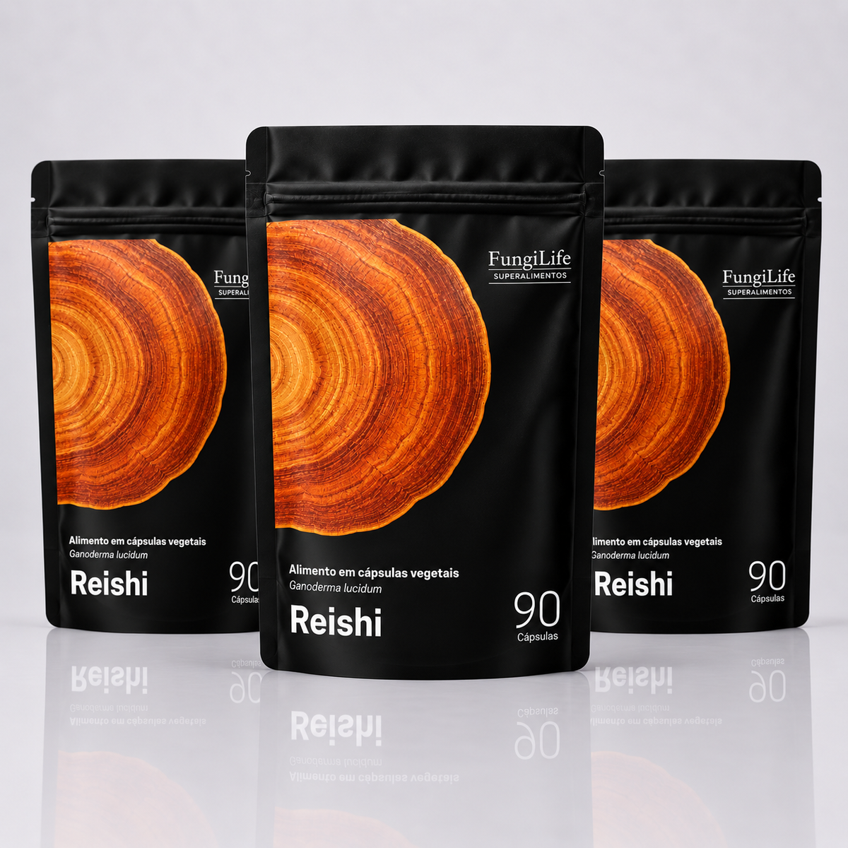Cogumelo Reishi | Extrato Encapsulado 90 caps