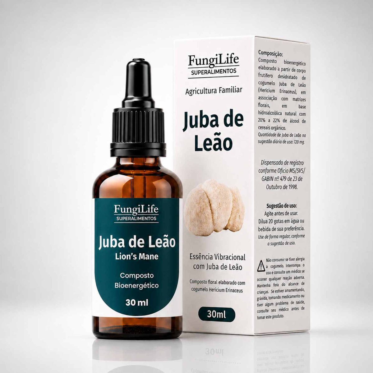 Frasco unitário Juba de Leão 30ml